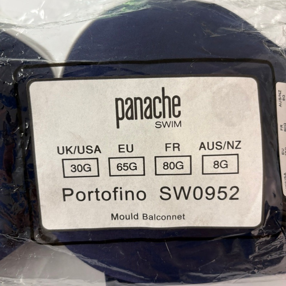Panache Women Bikini Top 30G Navy Portofino Balconnet SW0952